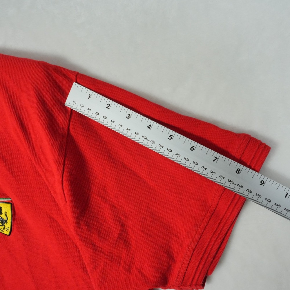 Ferrari Scarlet Polo with Emblem - Picture 9 of 10